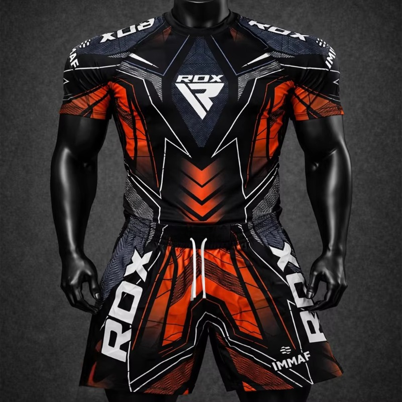 Sports Equipment Set - Red New Fighting Night RDX MMA