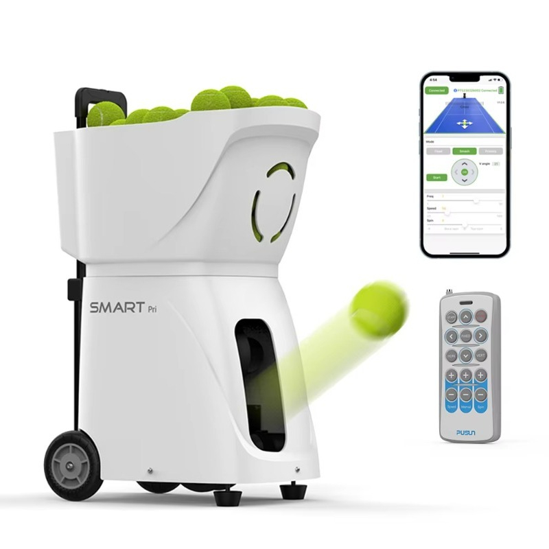 Sports Equipment App - APP Controlled Tennis Ball Machine Outdoor