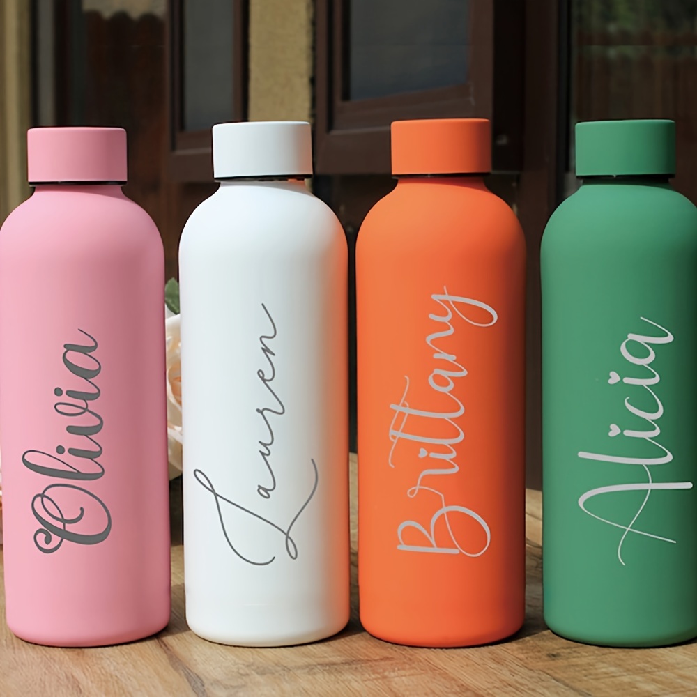 Sports Equipment With Names - Custom Name Thermos Large Vacuum Flask