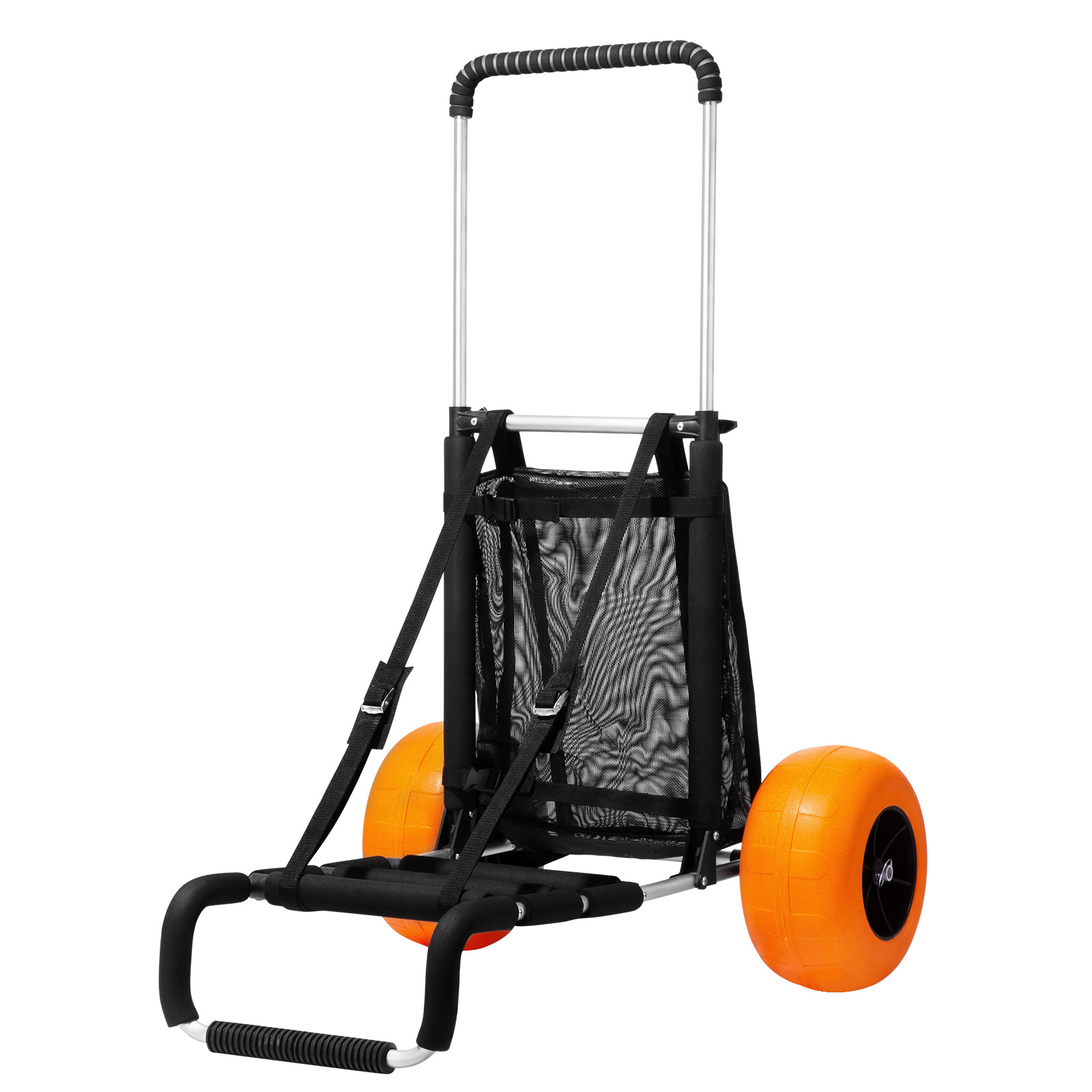 Sports Equipment Cart - SucceBuy Beach Dolly with Big Wheels