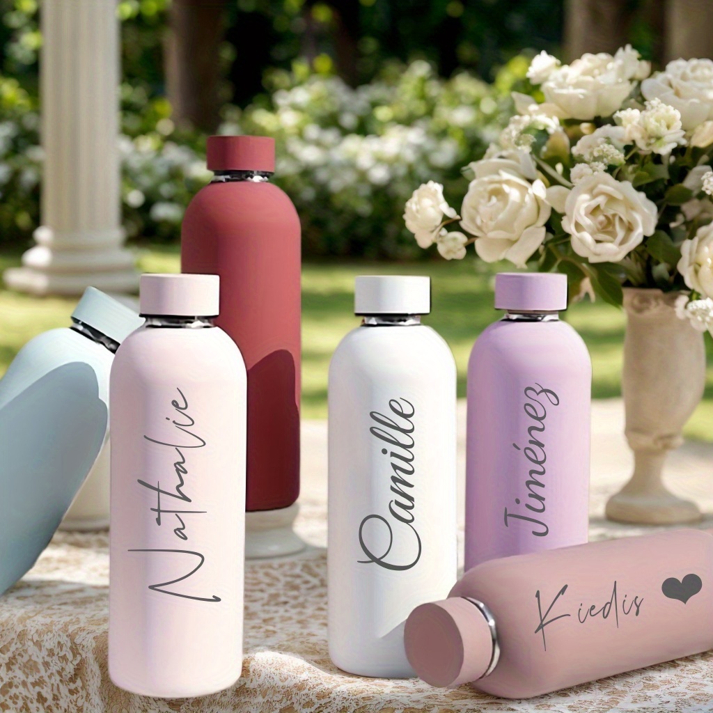 Sports Equipment With Names - Custom Logo Name Thermos Large Vacuum