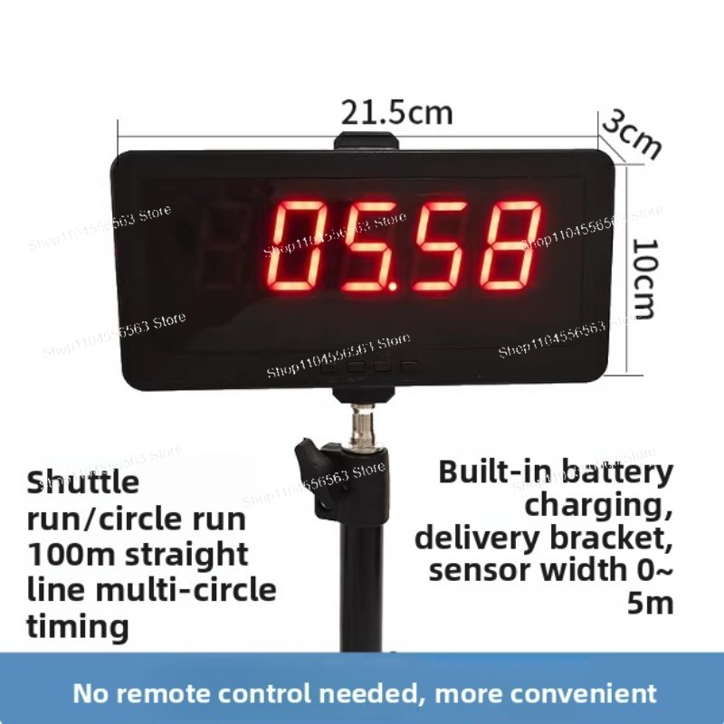 Sports Equipment Used - Laser sensing timer used for timing
