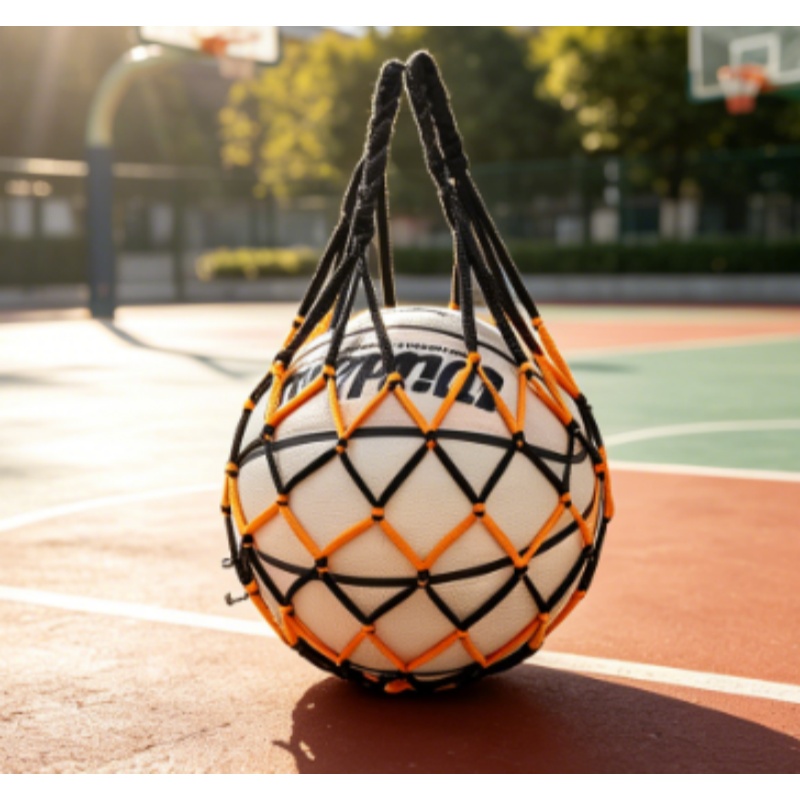 1Pc Football Net Bag Nylon Bol - Sports Equipment For Volleyball review and price