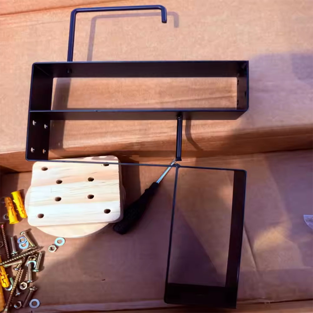 Wood Motorcycle Helmet Holder  - Sports Equipment Holder review and price