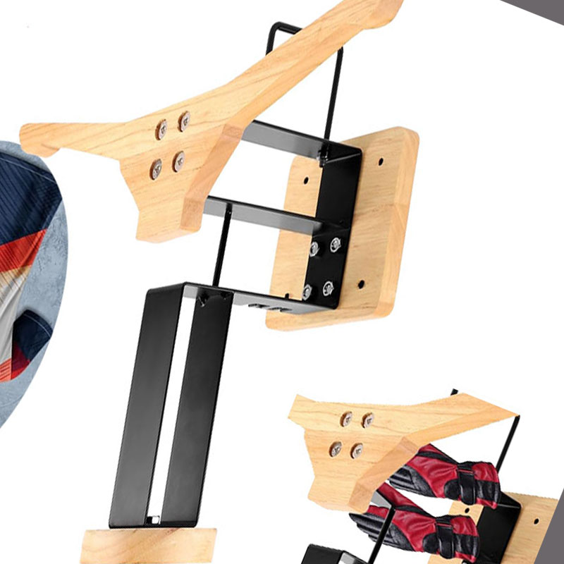 Wood Motorcycle Helmet Holder  - Sports Equipment Holder review and price