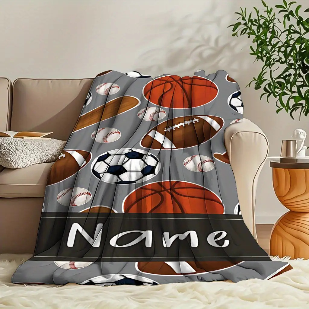 1 Custom name blanket sports e - Sports Equipment With Names review and price