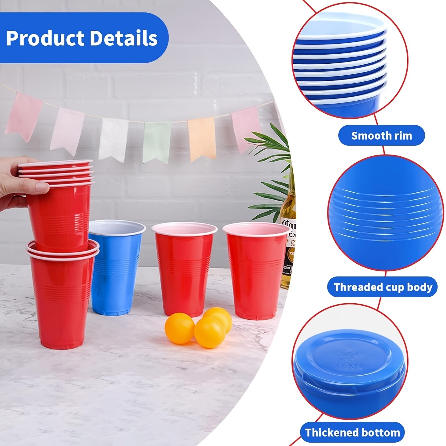 Beer Pong Game Set & Party Cup - Ping Pong Ball Set review and price