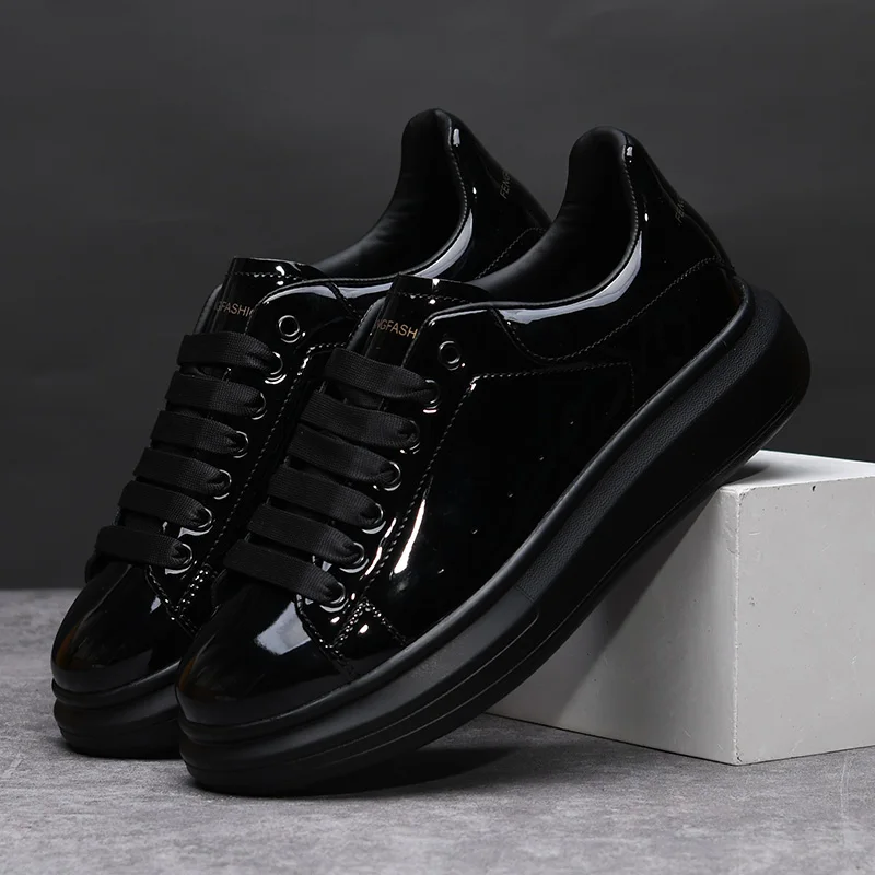 Brand Men's Shoes Black Glossy - Sports Equipment Brand review and price