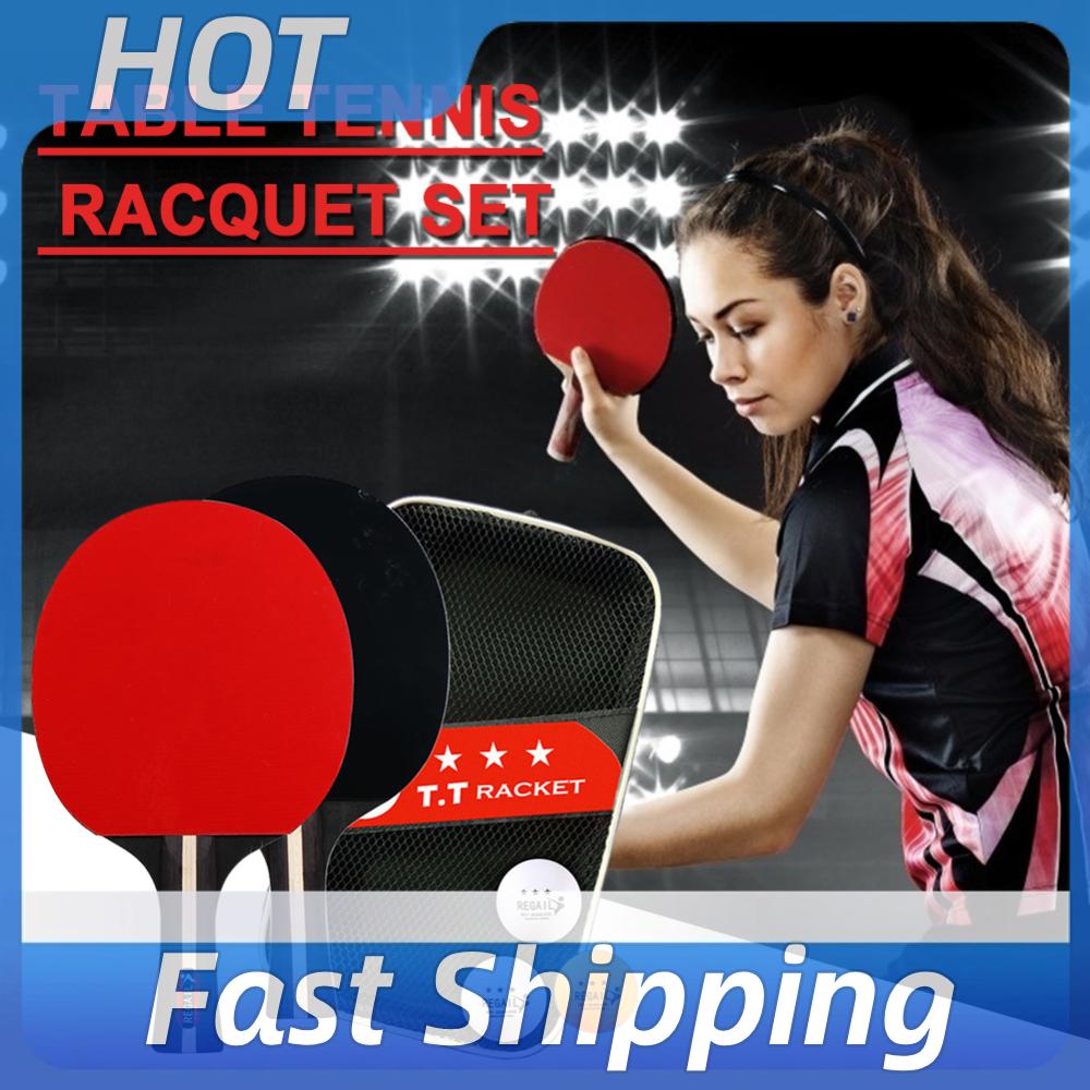 Ping Pong Racket 2 Rackets & 3 - Ping Pong Ball Set review and price