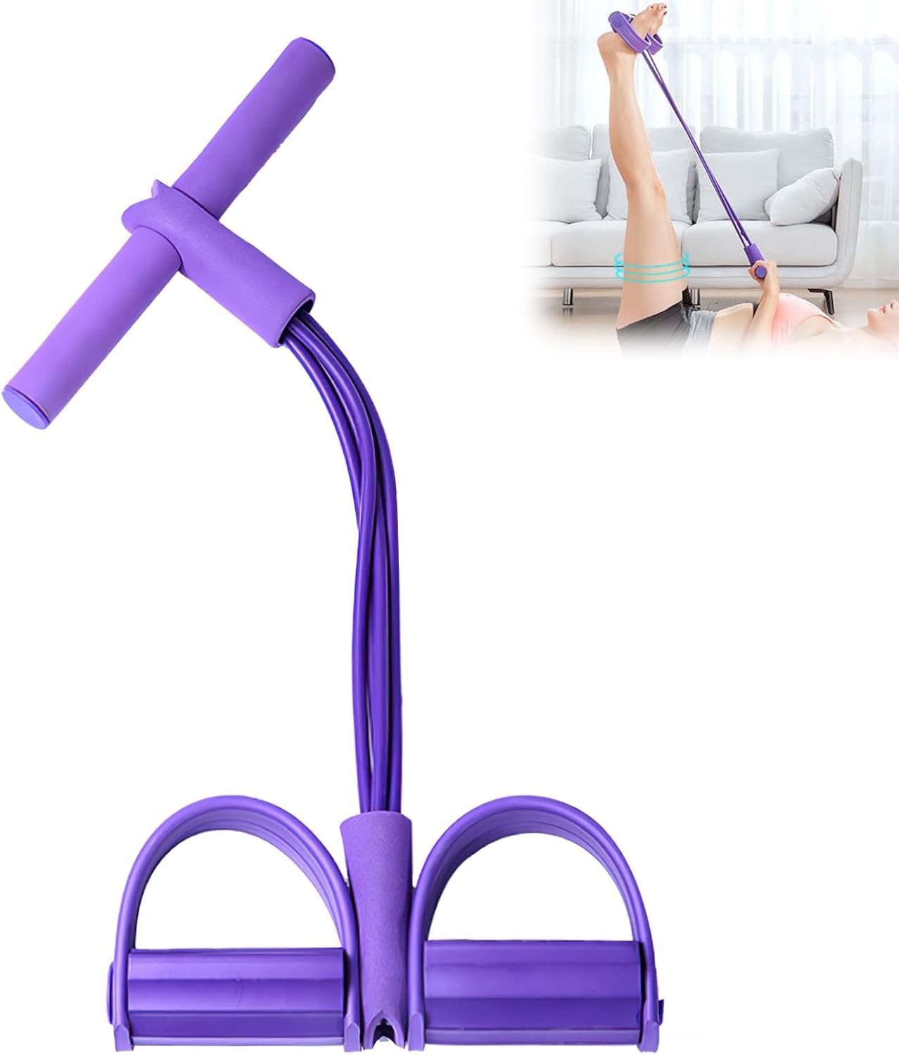 4-Tube Pedal Resistance Band M - Sports Equipment Club review and price