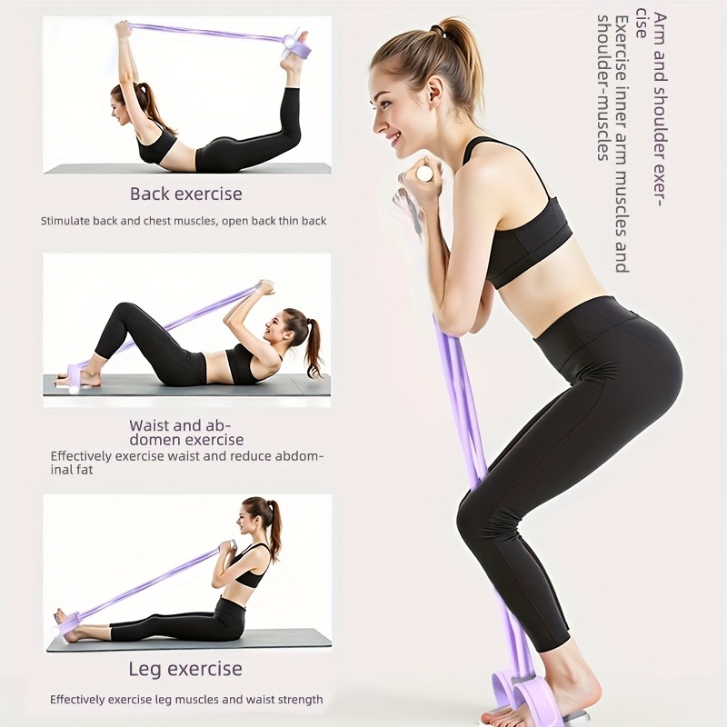 4-Tube Pedal Resistance Band M - Sports Equipment Club review and price