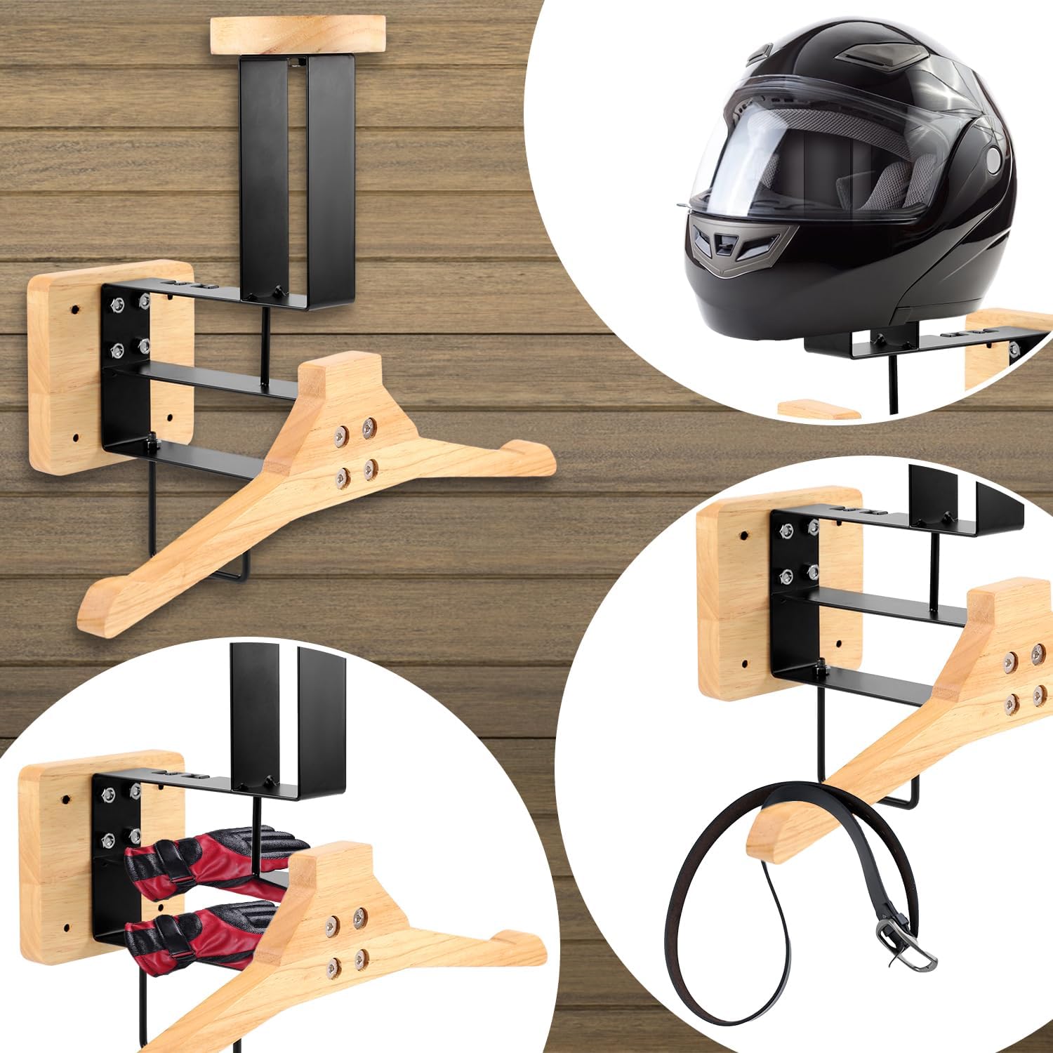 ​Motorcycle Helmet Holder Wall - Sports Equipment Holder review and price