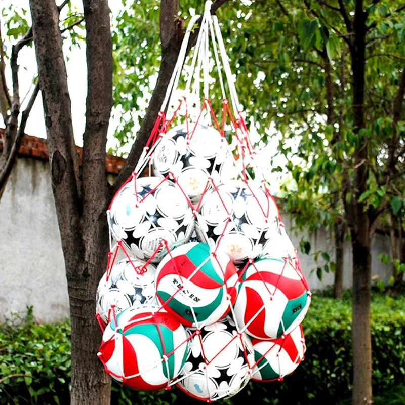 1Pc Football Net Bag Nylon Bol - Sports Equipment For Volleyball review and price