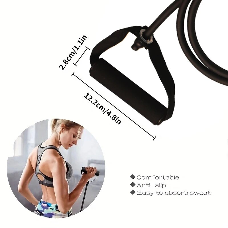 Resistance Bands With Handles, - Sports Equipment Club review and price