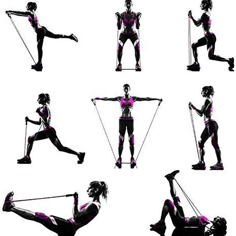 Resistance Bands With Handles, - Sports Equipment Club review and price