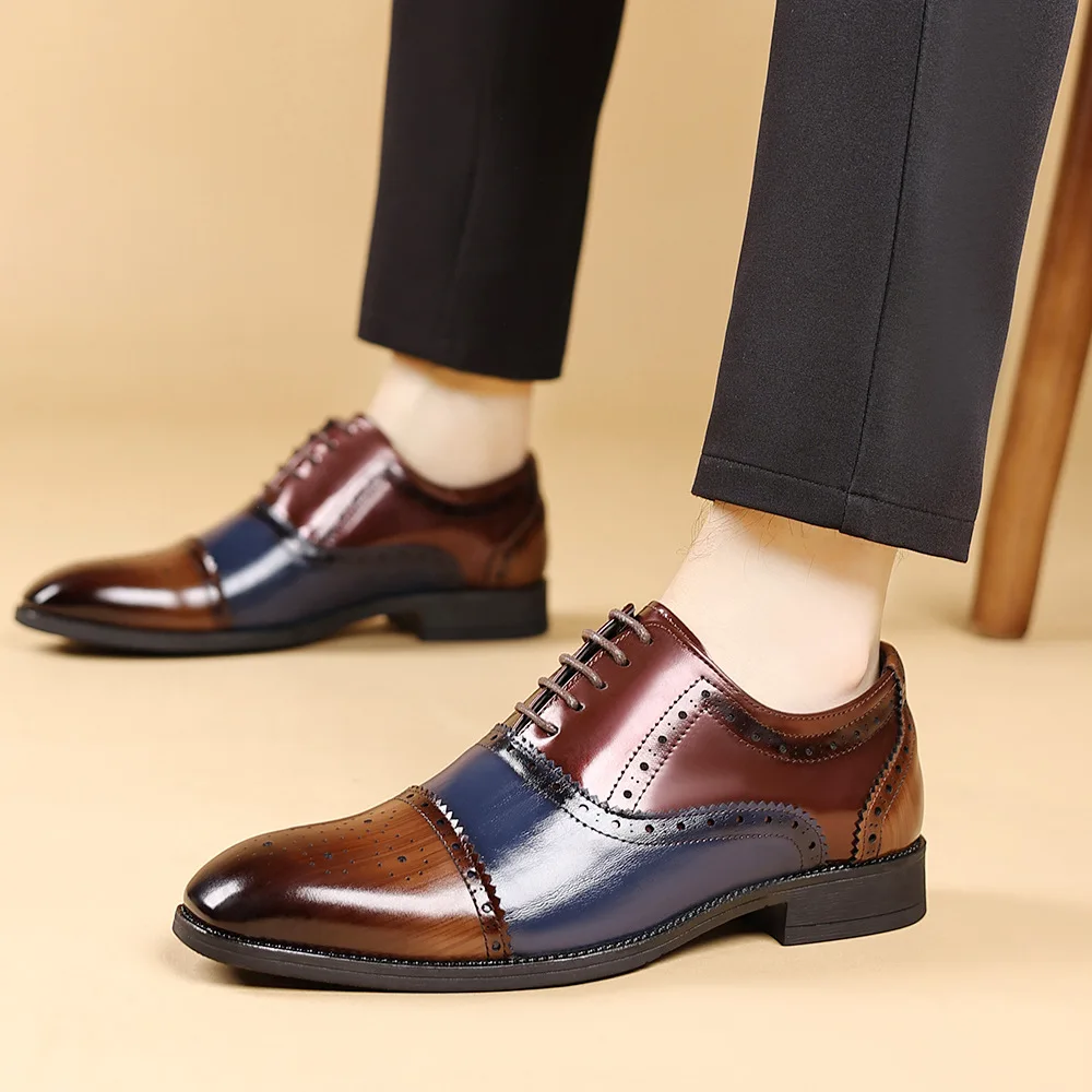 Men's Casual Leather Shoes Lac - Sports Equipment Brand review and price