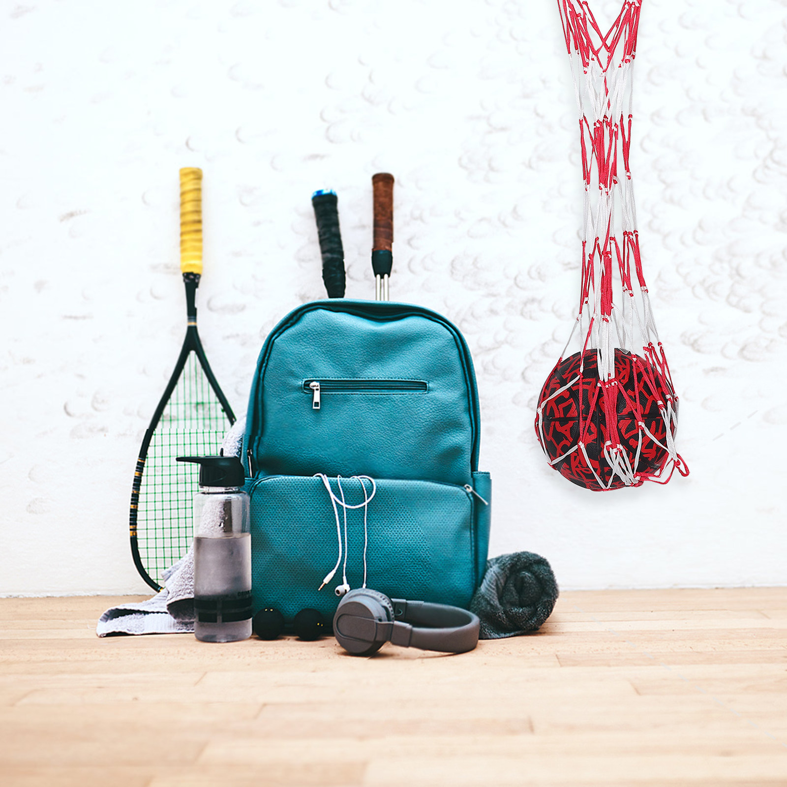 Mesh Ball Carrying Storage Bag - Sports Equipment Holder review and price