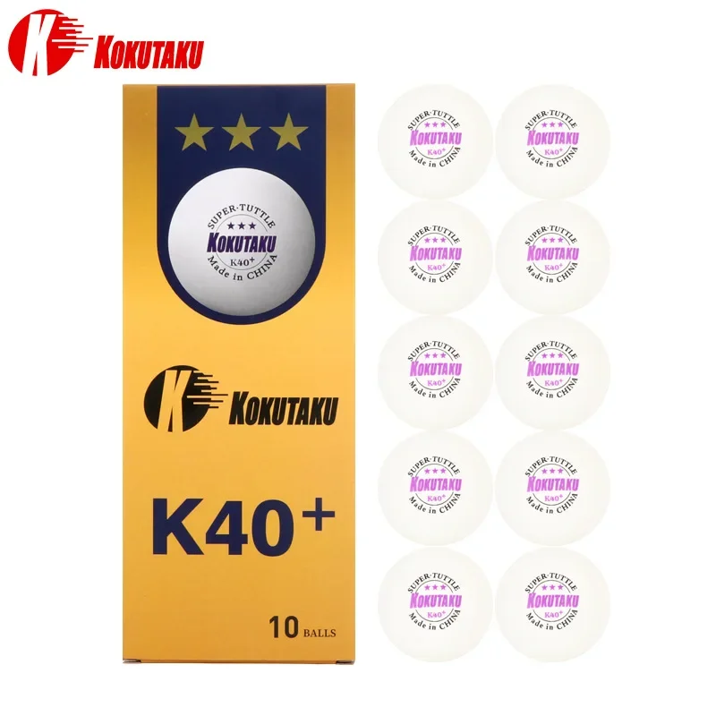 Clearance Kokutaku K40+ 3-Star - Ping Pong Ball Set review and price
