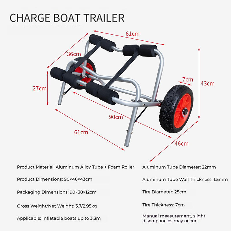 Portable Folding Kayak Trolley - Sports Equipment Cart review and price