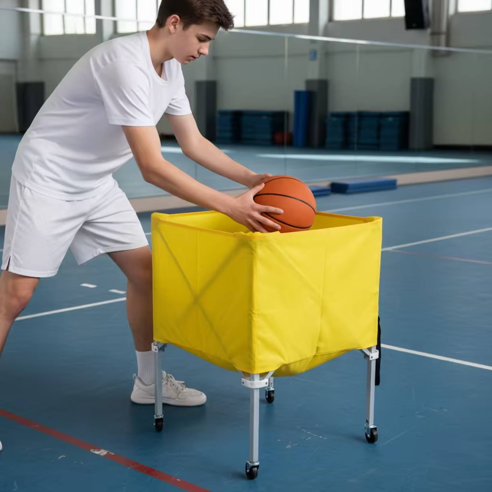 Collapsible Ball Cart Lightwei - Sports Equipment Cart review and price