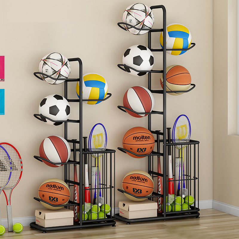 Sports Ball Storage Rack Baske - Sports Equipment For Volleyball review and price