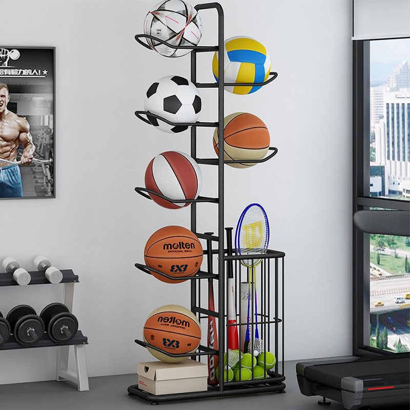 Sports Ball Storage Rack Baske - Sports Equipment For Volleyball review and price