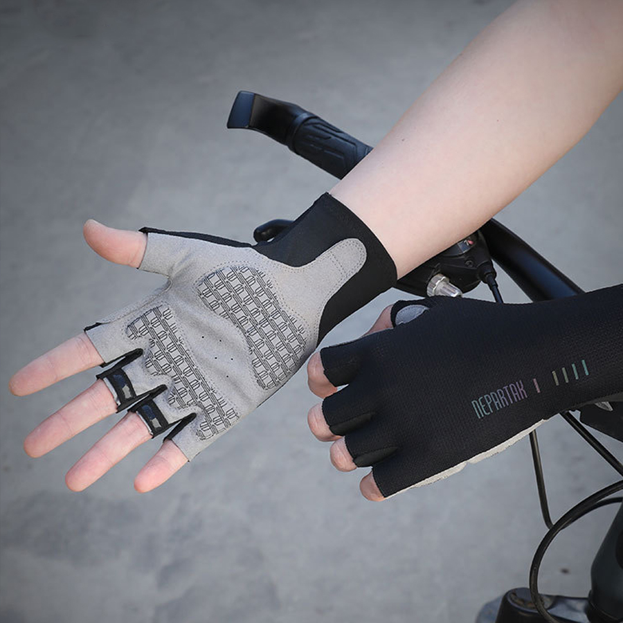 New Team cycling Gloves Half F - Sports Equipment With Names review and price