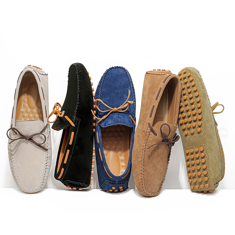 2026 Mens Moccasin Gray Brown  - Sports Equipment Brand review and price