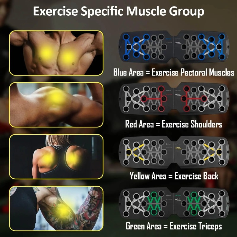 Foldable Push Up Board with Re - Sports Equipment Near Me review and price